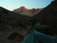 Tarp Tent at Salt Cr.